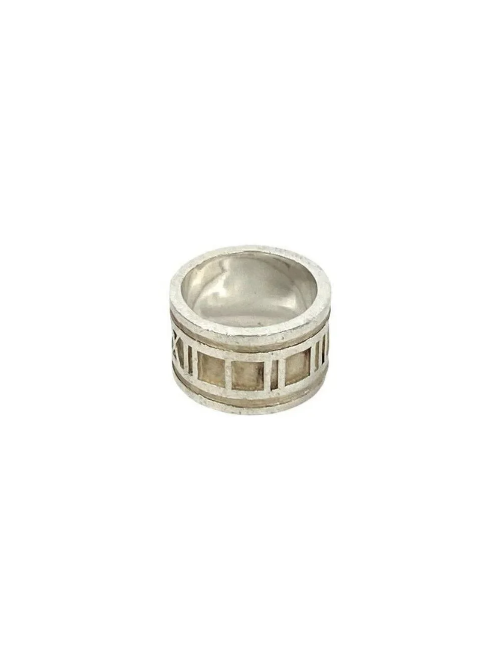 Tiffany & Co Atlas Wide Ring 925 Sterling Silver